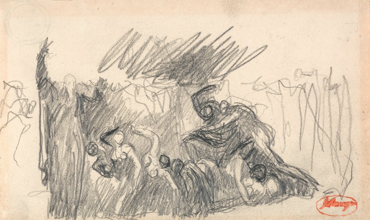 Scenen för den antediluvianska synden av George Romney
