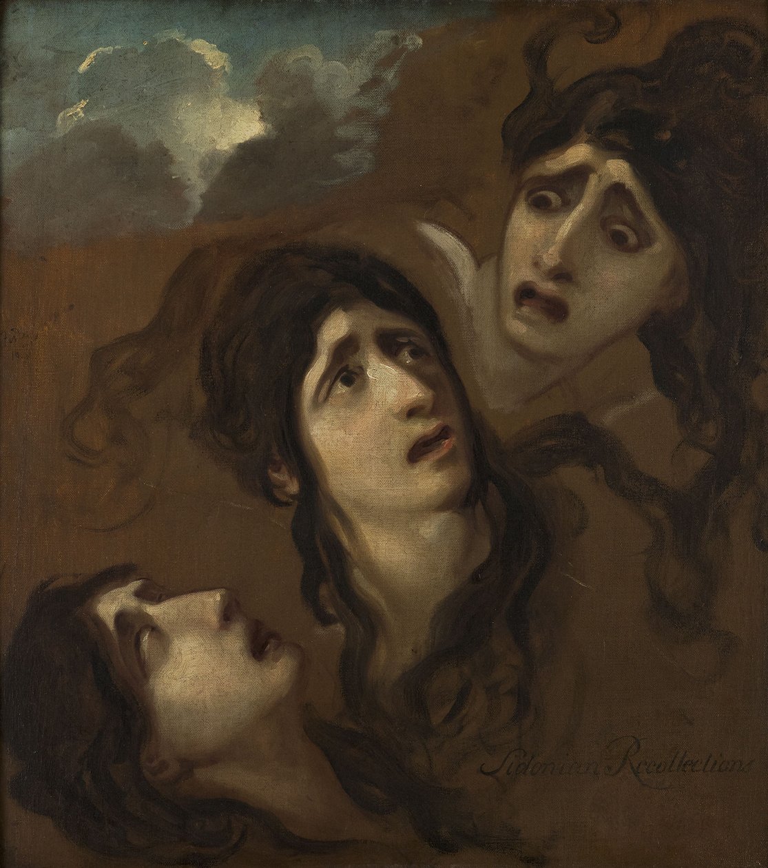 Minnen från Siddon av George Romney