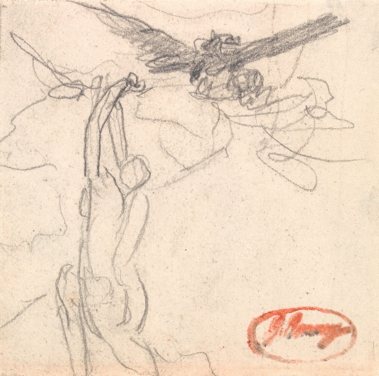 Studie till ”En midsommarnattsdröm” av George Romney