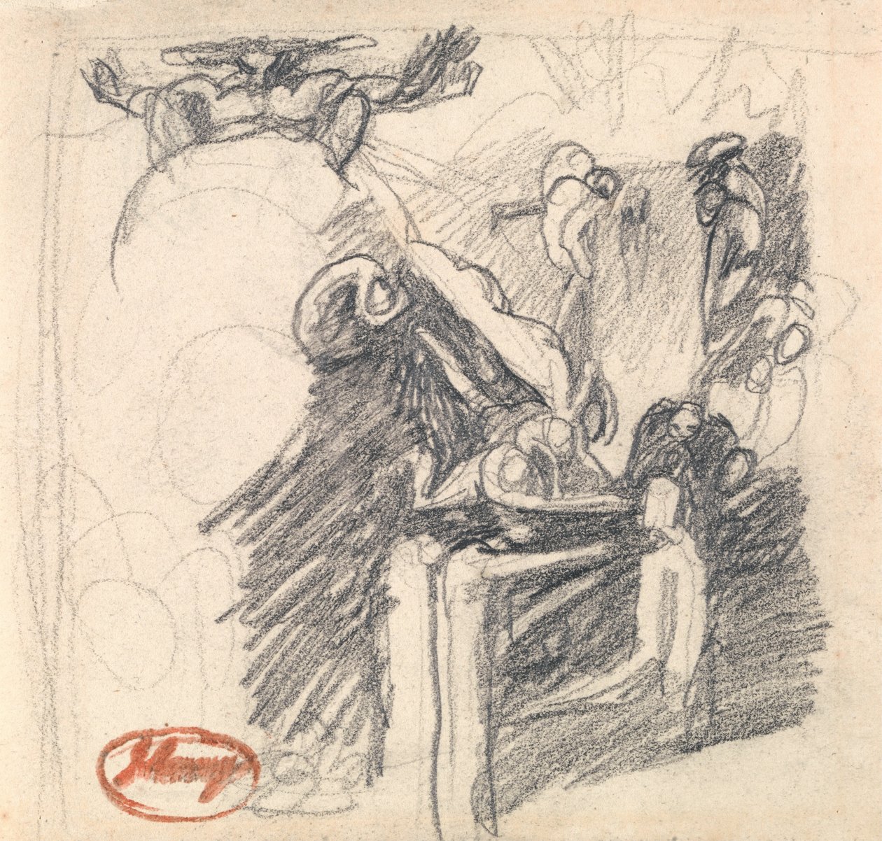 Kristi frestelse av George Romney