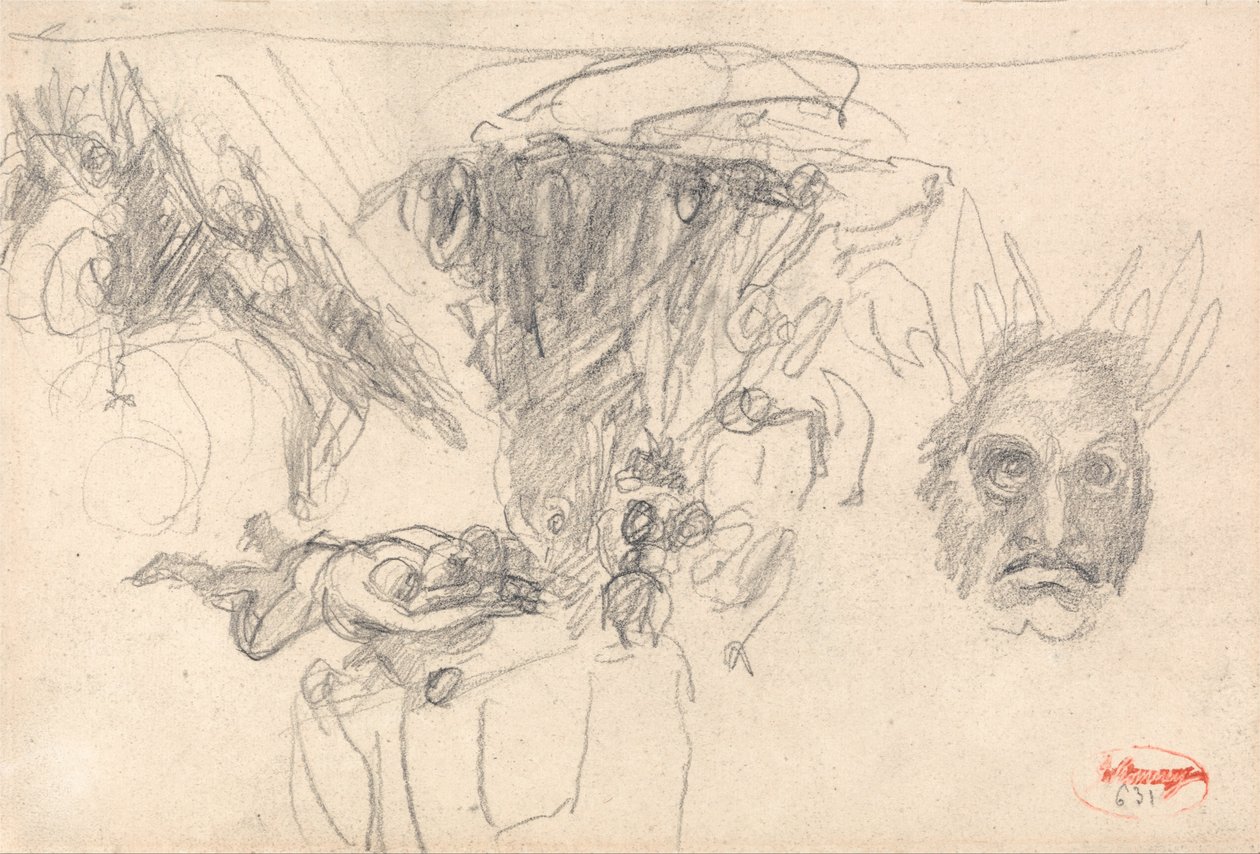 Kristi frestelse av George Romney