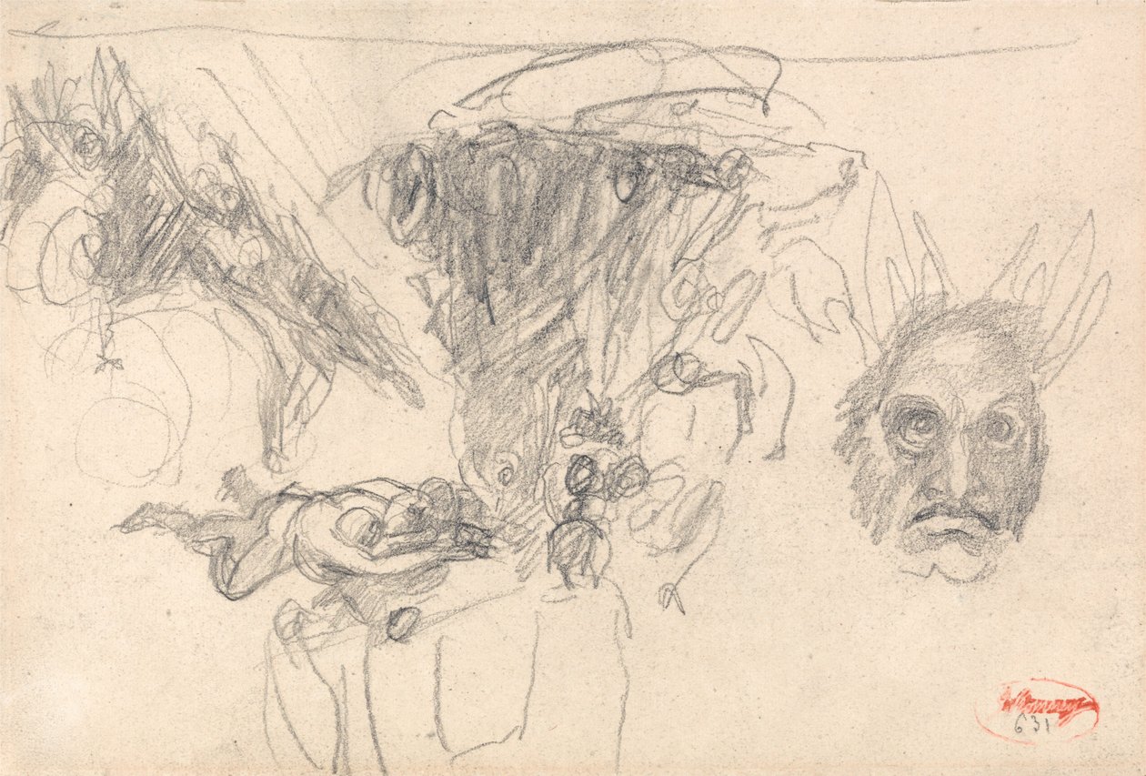 Kristi frestelse av George Romney