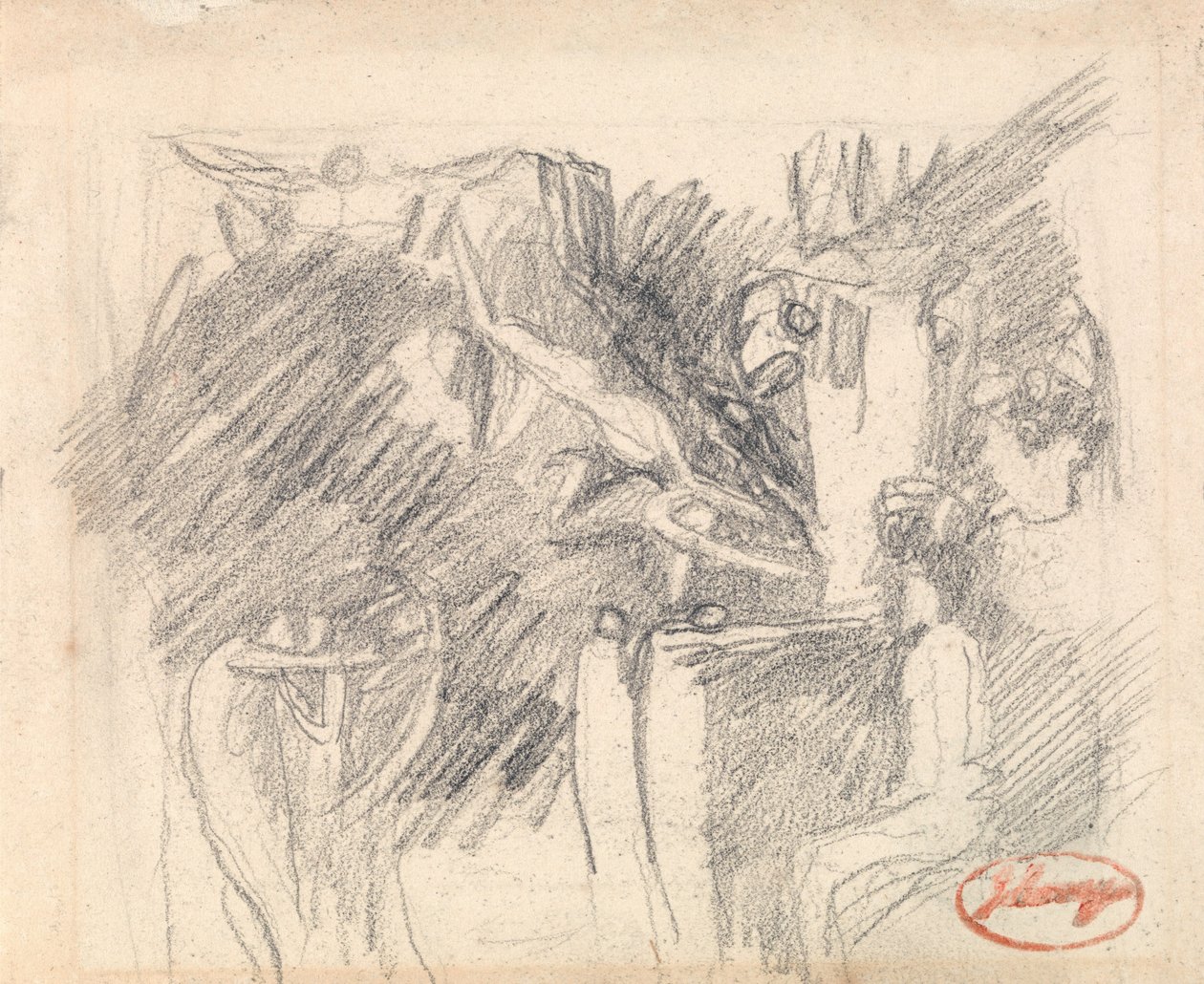 Kristi frestelse av George Romney