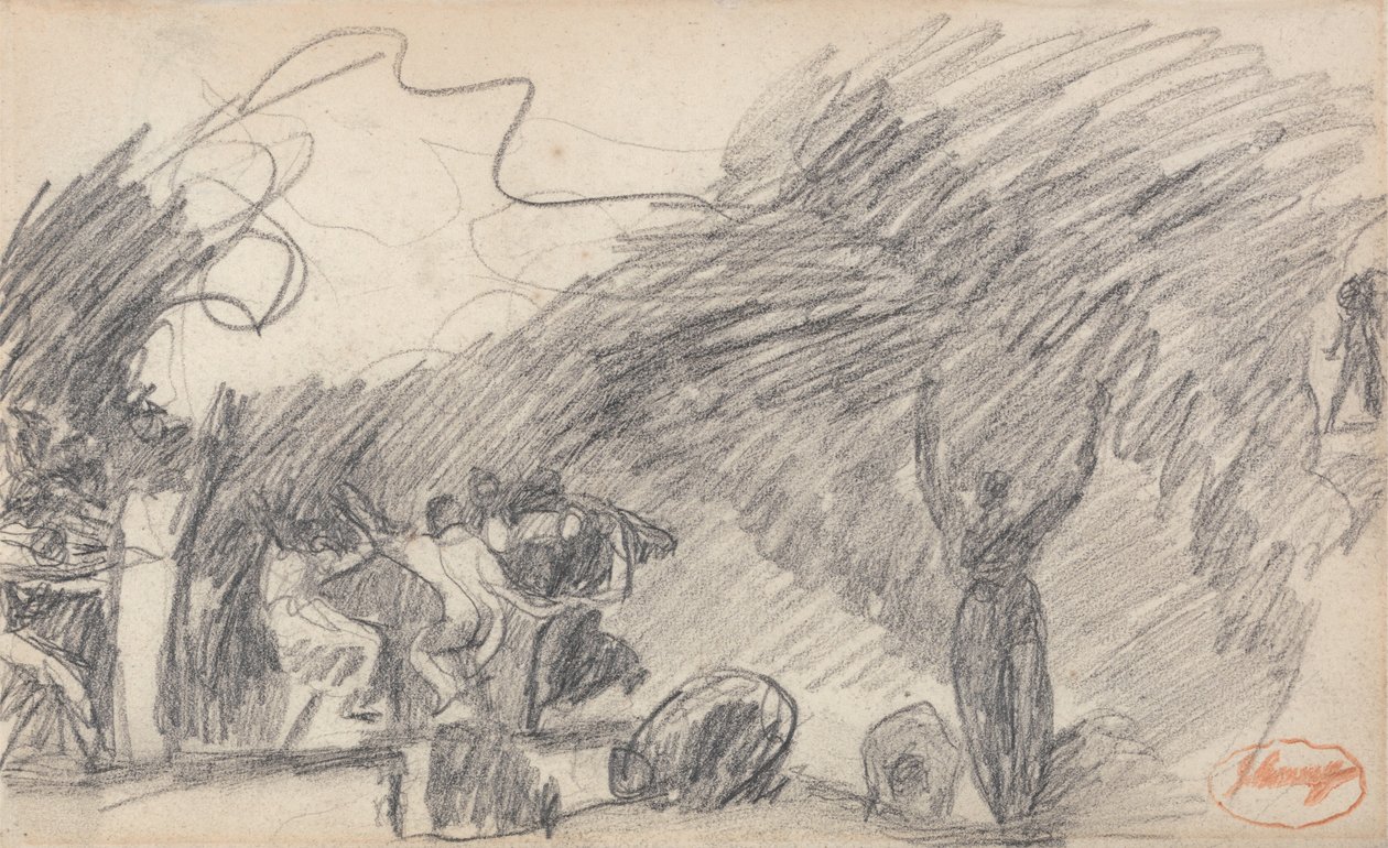 Häxornas grotta av George Romney