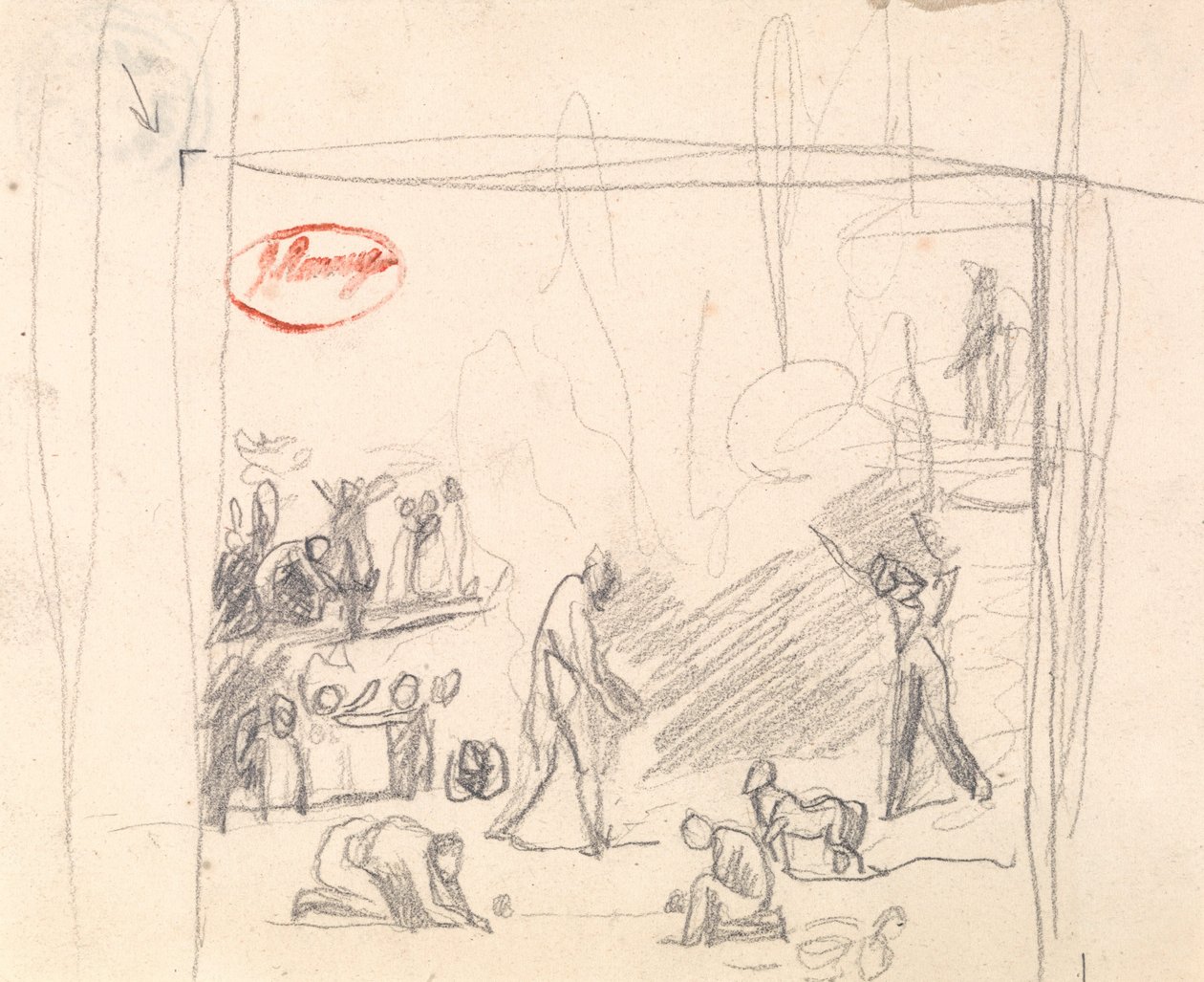 Oidentifierade personer av George Romney