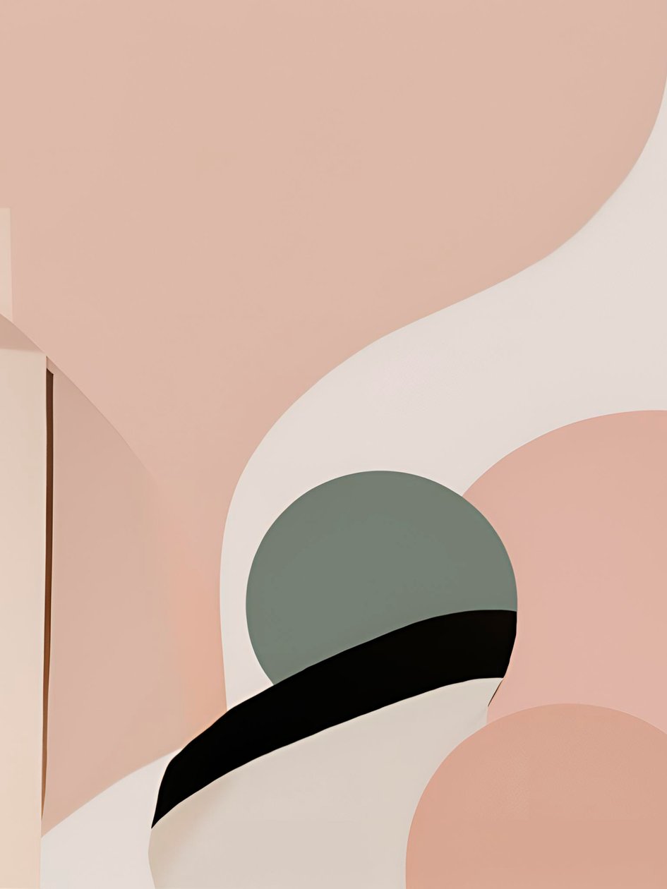 Serene Shapes, 21-talet (målning) av George Rosaly