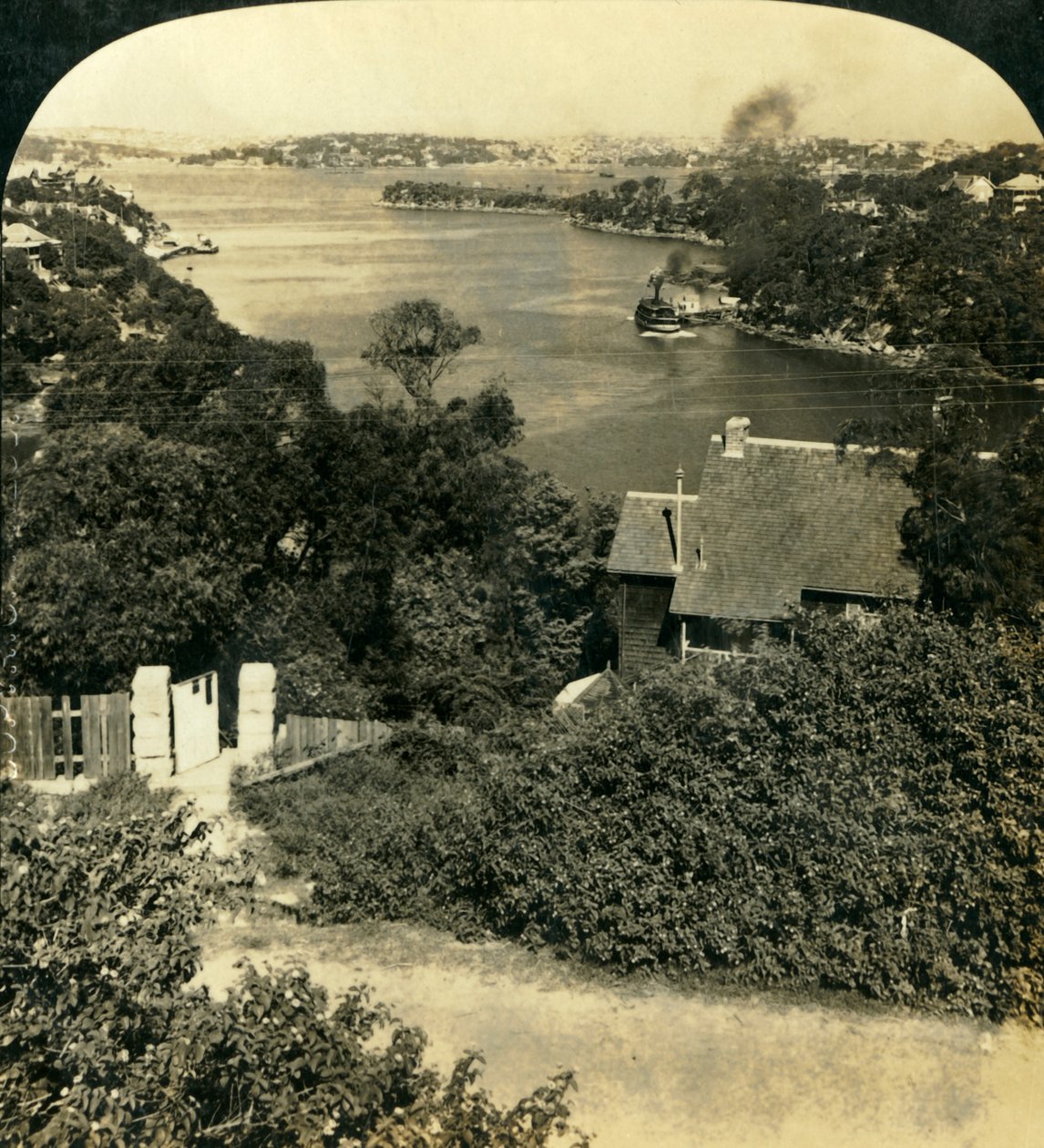 Mosmans Bay, Sydney, Australien, c1909. av George Rose