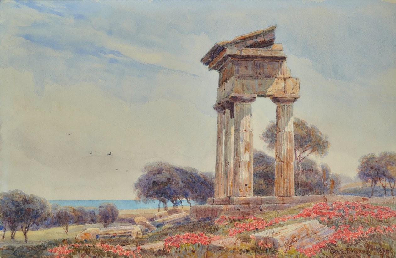 Castor och Pollux tempel, Gorgenti av George Samuel Elgood