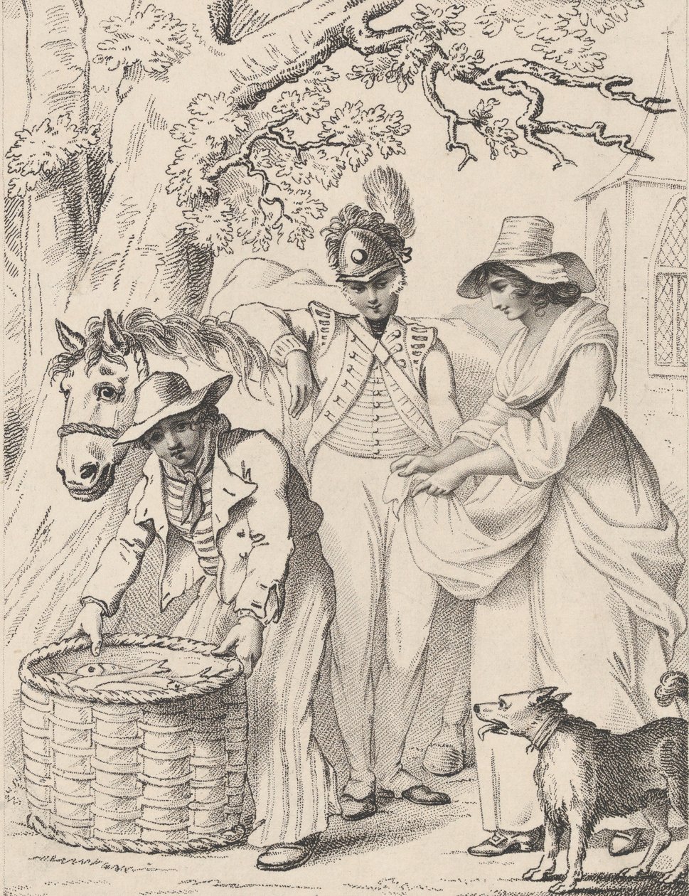 Kärlek vid första ögonkastet, 10 januari 1796. av George Shepheard