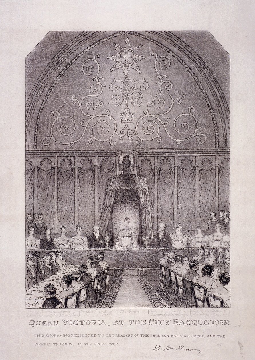 Gog och Magog, Guildhall, London, 1809 av George Shepherd