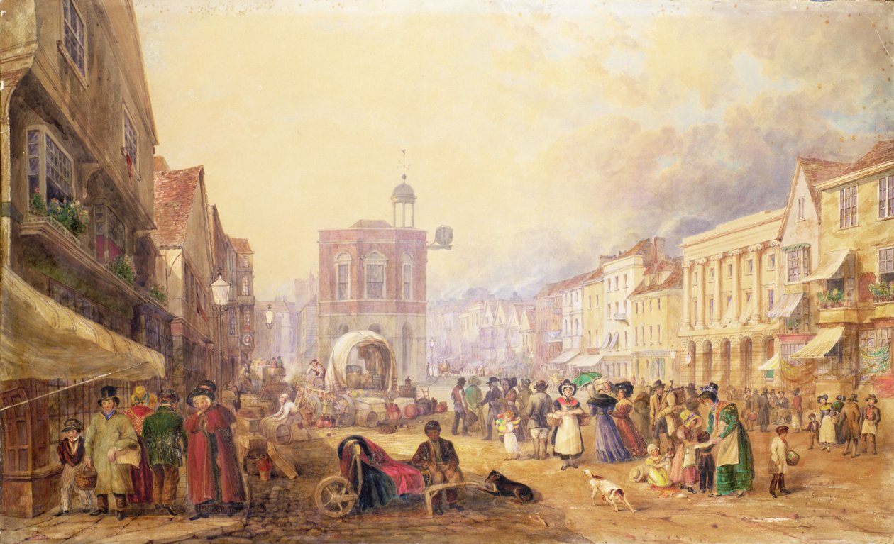 Maidstone High Street från Gabriel