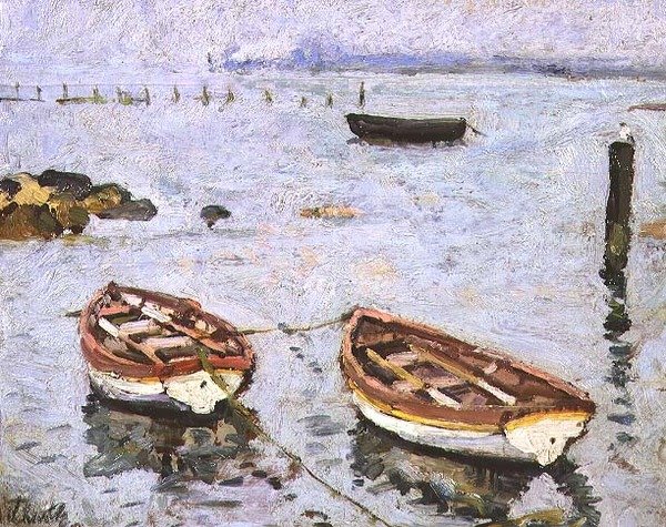 Largo Bay av George Sherwood Hunter