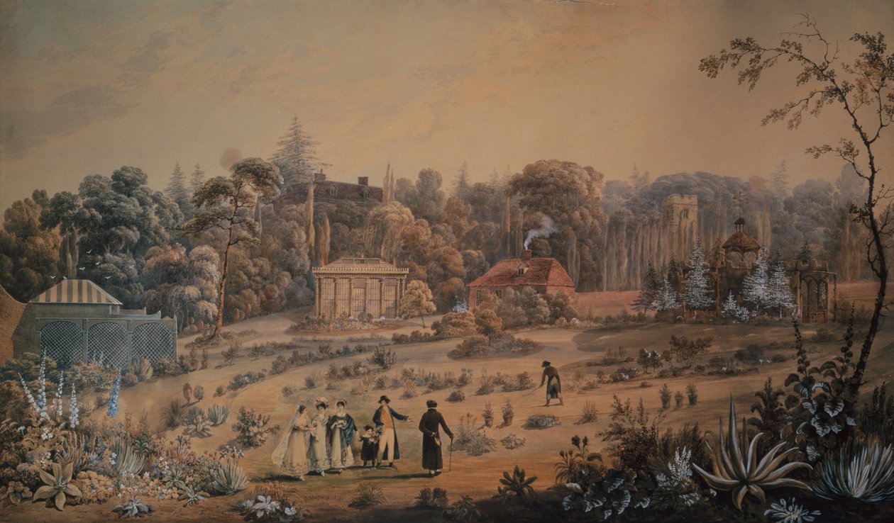 The Gardens at Battlesden House Bedfordshire av George Sidney Shepherd