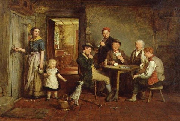 Kortspelarna av George Smith