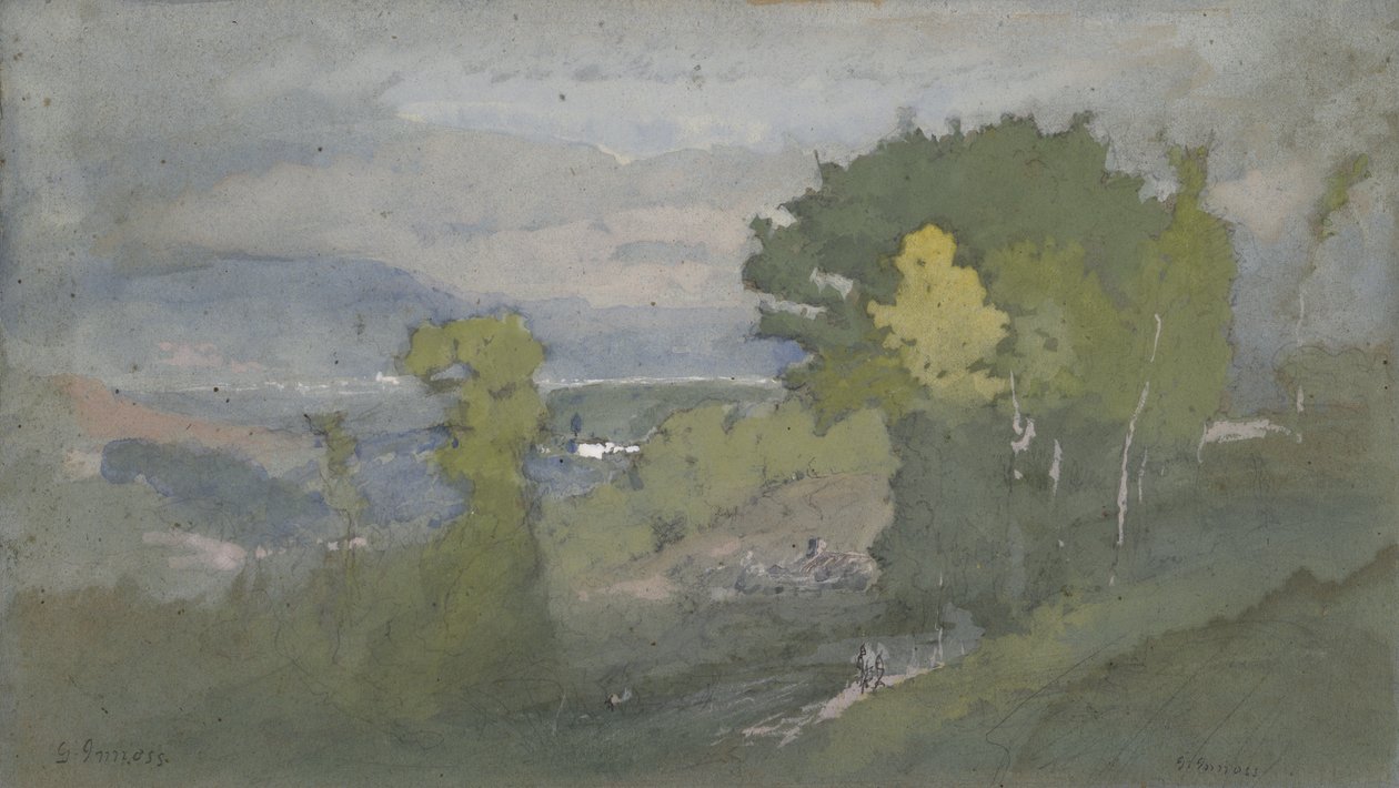 juni, ca 1873 av George Snr. Inness