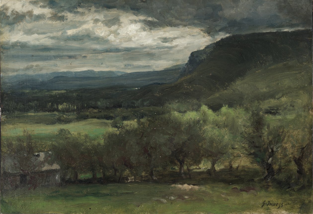 Montclair, New Jersey, ca 1878 (olja på duk) av George Snr. Inness