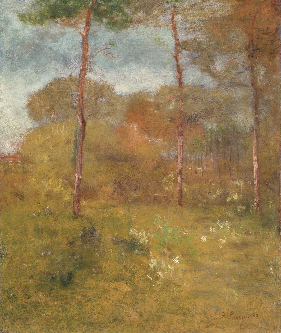 Orange Road, Tarpon Springs, ca 1893 (olja på duk) av George Snr. Inness