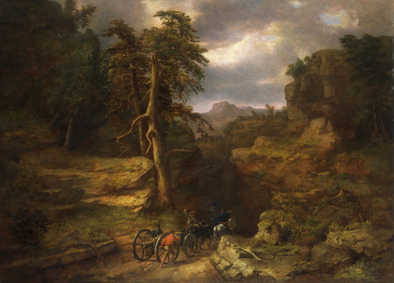 De dystra dagarna 1776, av George Snr. Inness