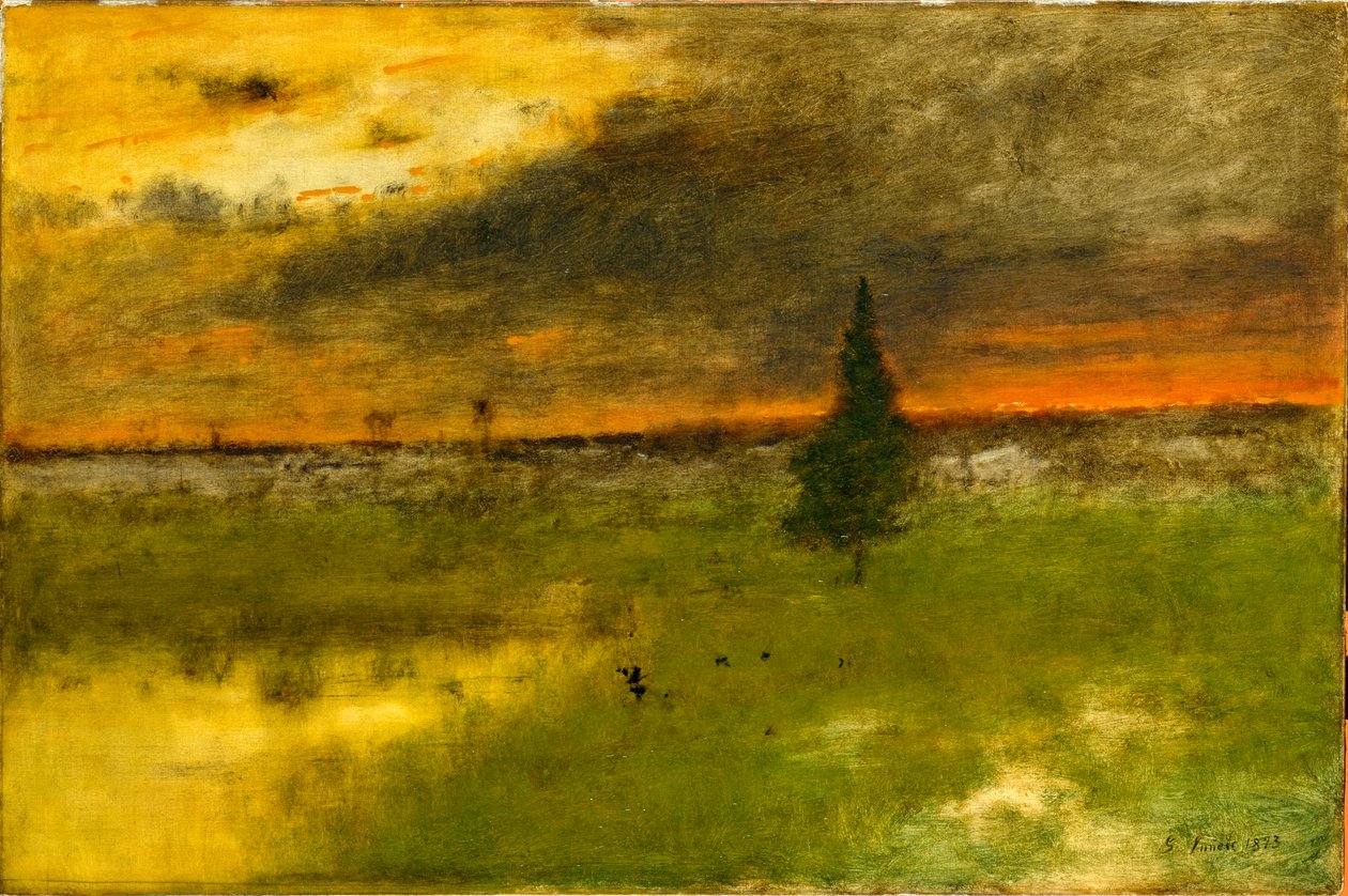 Den ensamma tallen av George Snr. Inness