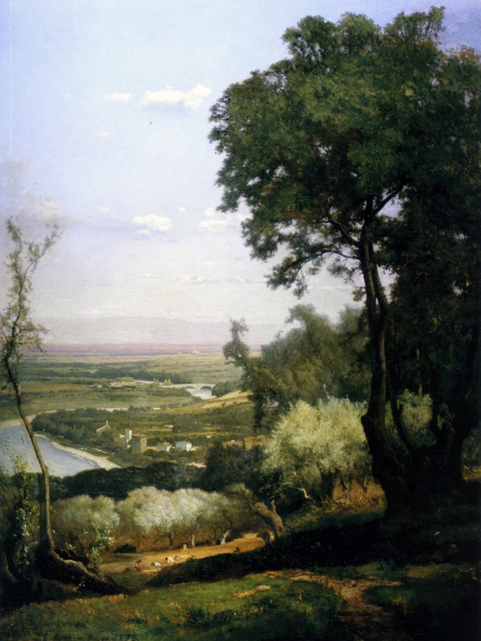 Utsikt över Perugia, Italien av George Snr. Inness