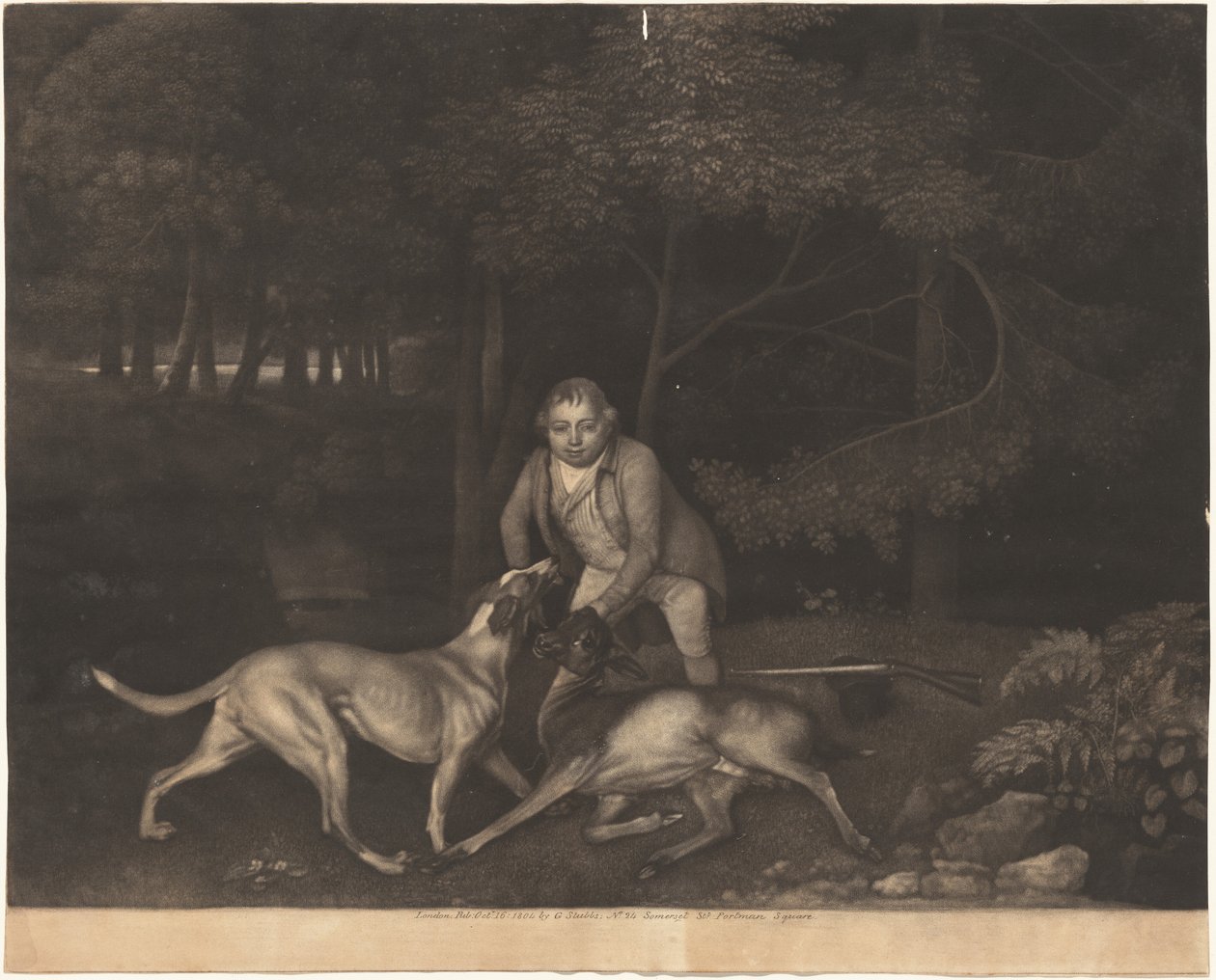 Dovans död av George Stubbs
