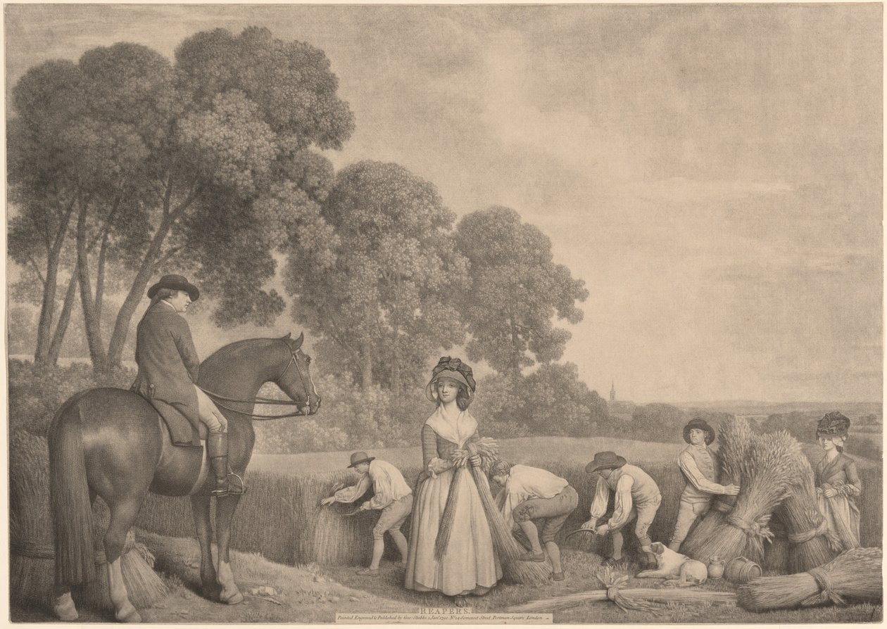 Reapers av George Stubbs