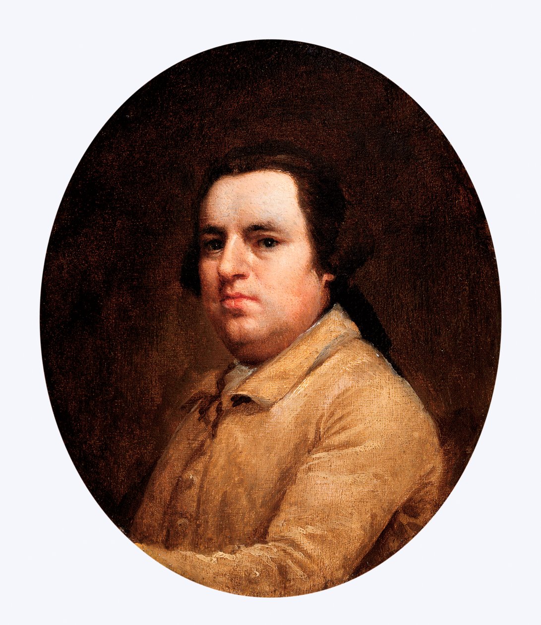 Självporträtt, ca 1756-60 av George Stubbs