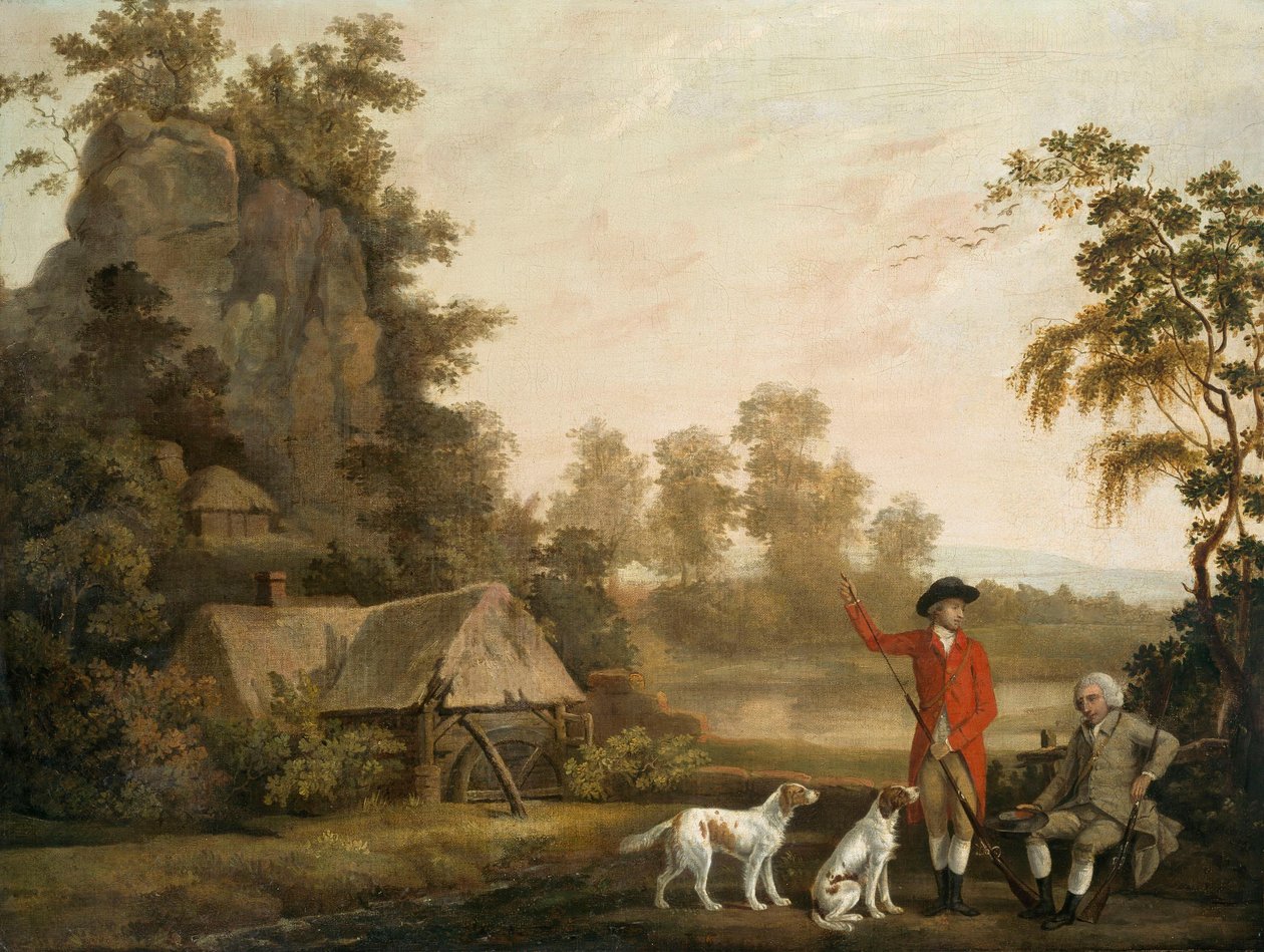 Vilande jägare av George Stubbs