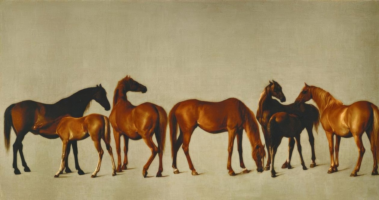 Sto med filéer av George Stubbs