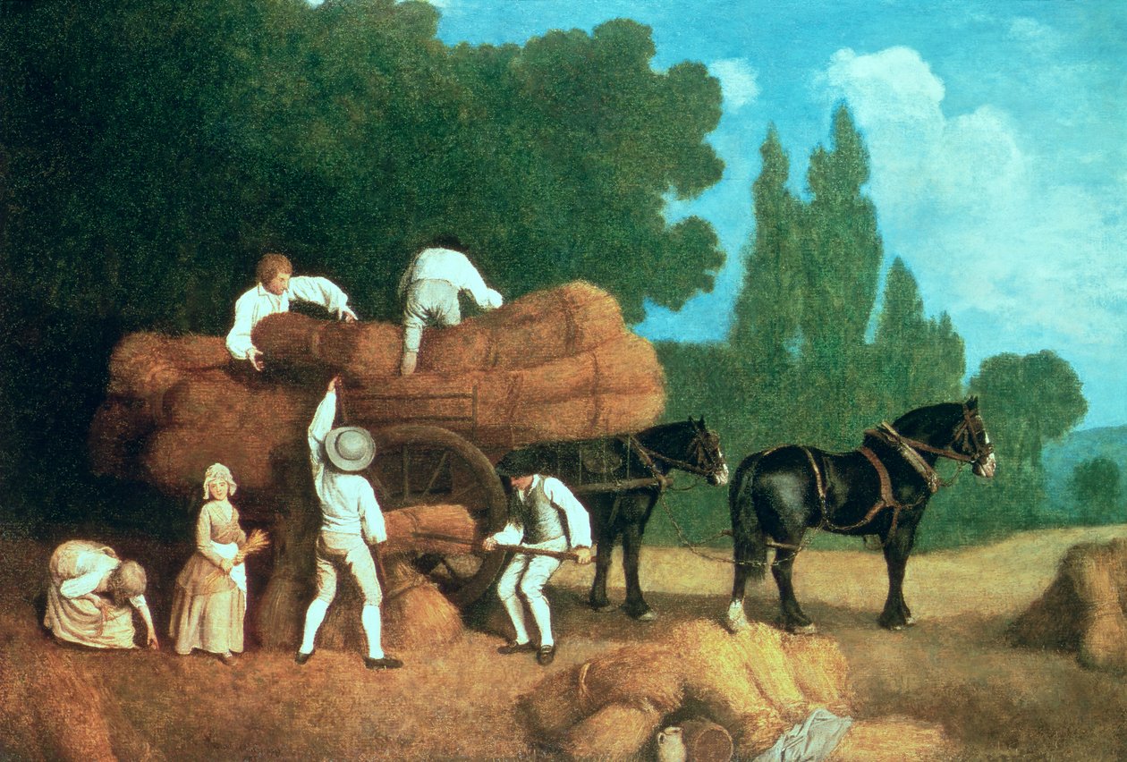 Skördevagnen av George Stubbs