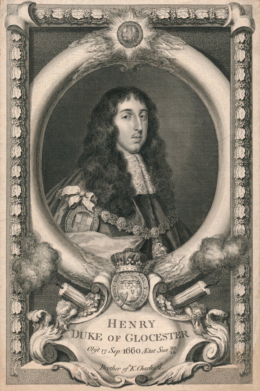 Henry, hertig av Gloucester, 1736. av George Vertue