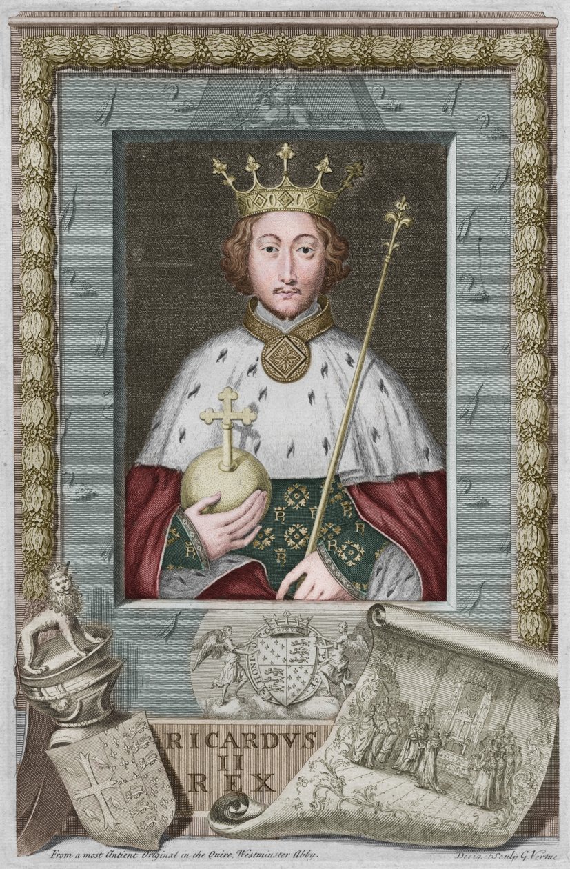 Kung Richard II, 1735 av George Vertue