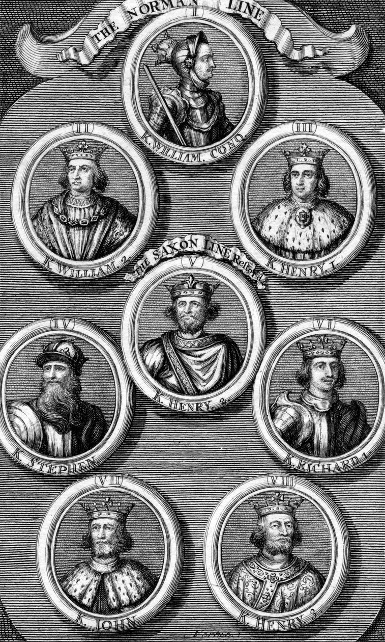 kungar av England. av George Vertue
