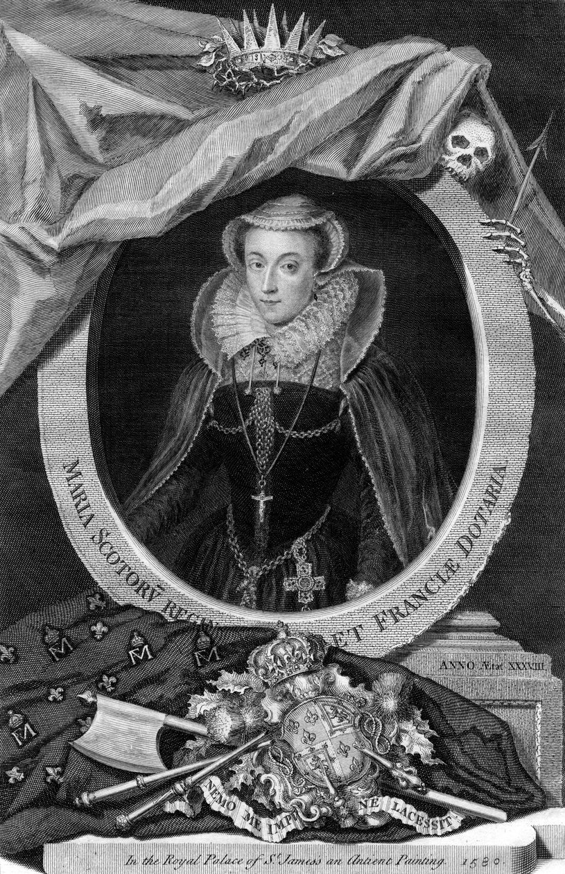 Mary, drottning av Skottland, 1735. av George Vertue