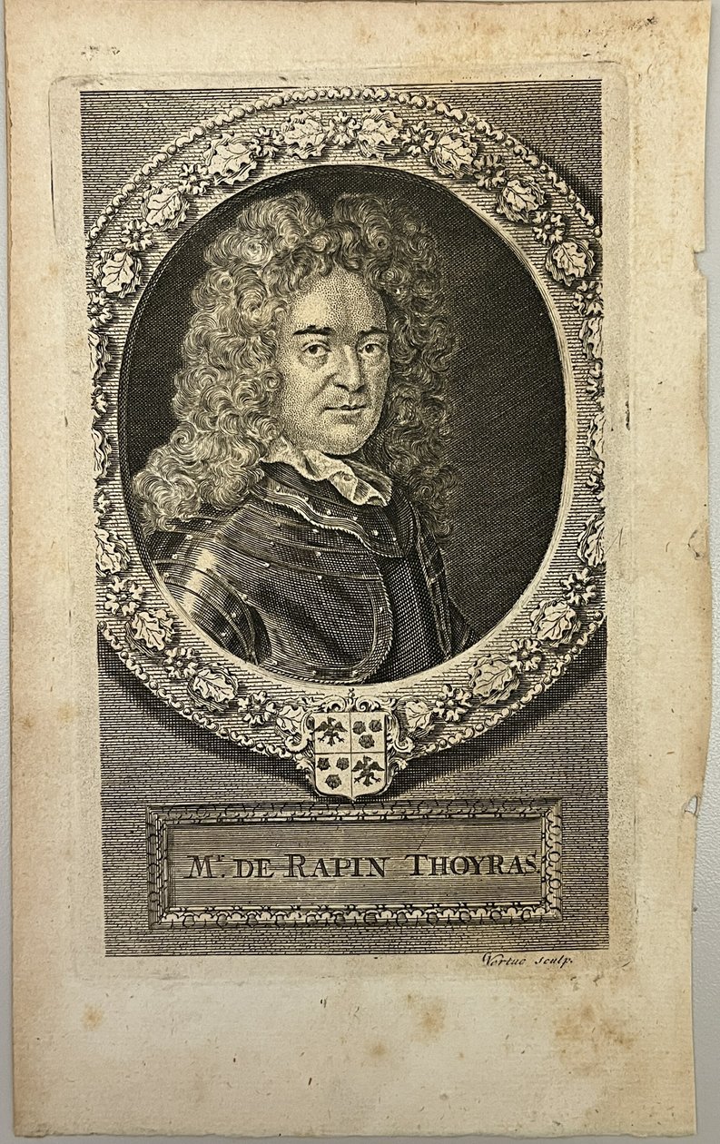Herr de Rapin Thoyras av George Vertue