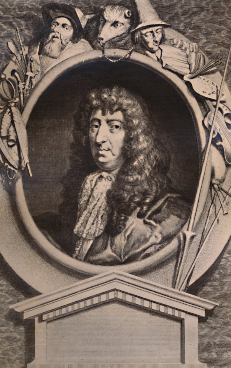 Samuel Butler, engelsk poet och satiriker, 1700-talet 1894 av George Vertue