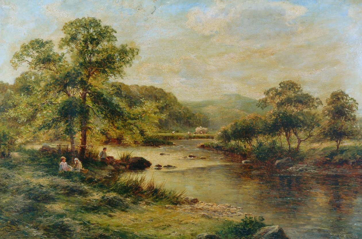 Dalarna i Derbyshire, 1891 av George Vicat Cole