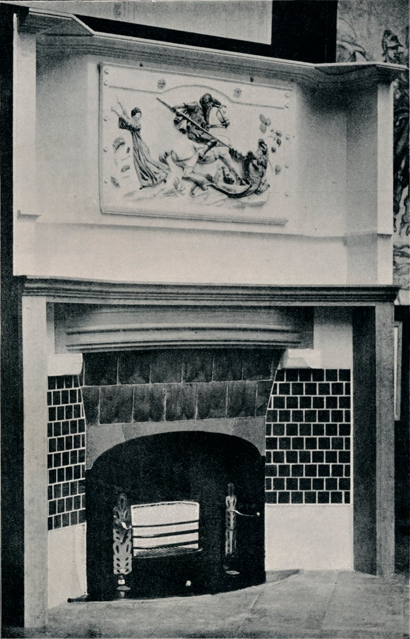 Skorstensstycke, c1895, 1897 av George Washington Jack