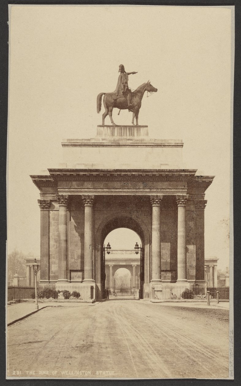 Statyn av hertigen av Wellington av George Washington Wilson
