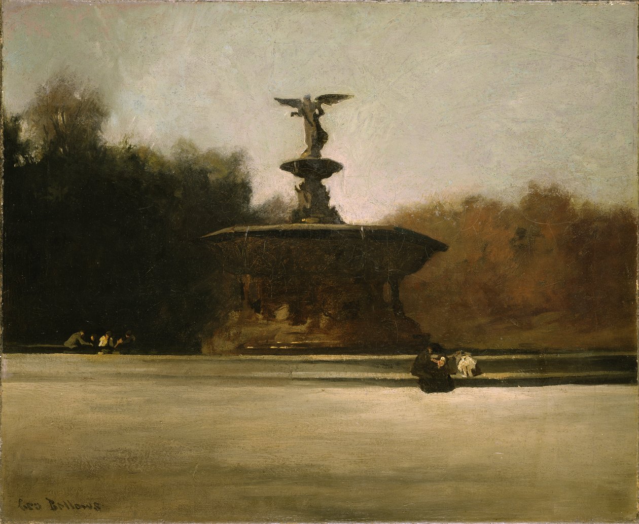 Bethesdafontänen (fontän i Central Park) av George Wesley Bellows