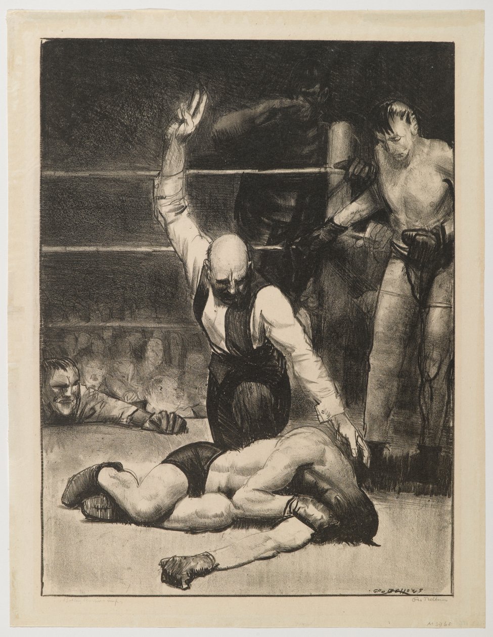 Uträknat nr 2, 1921 av George Wesley Bellows
