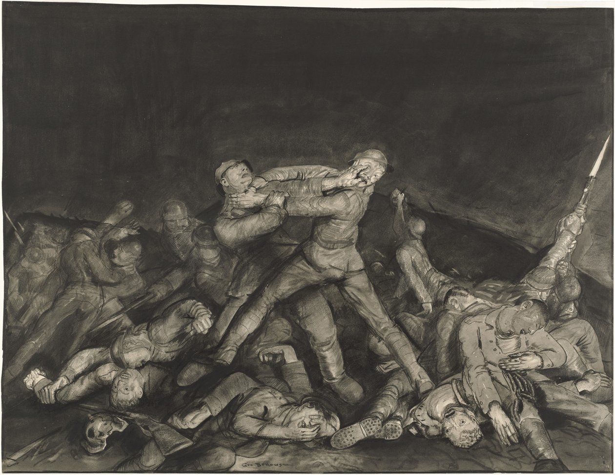 Spöke av Sergeant Pelly, 1918. av George Wesley Bellows