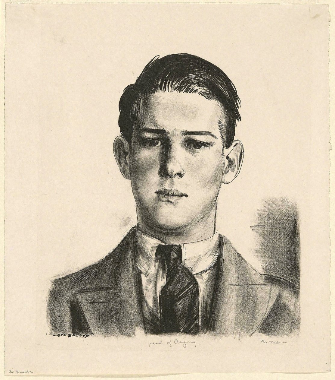Gregory Allen Slader av George Wesley Bellows