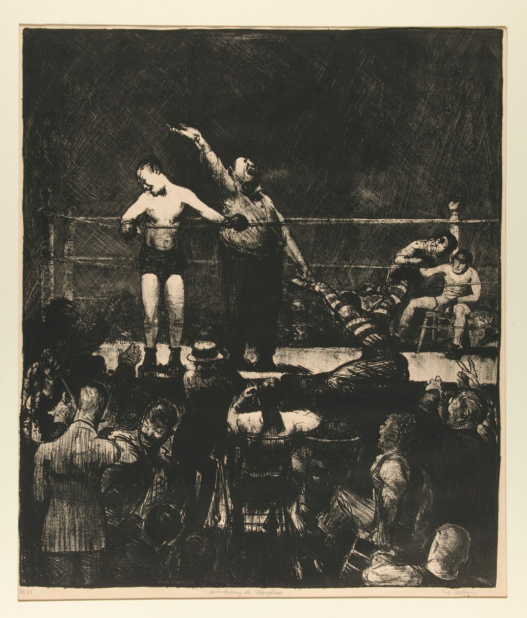 Vi presenterar mästaren nr 2 av George Wesley Bellows