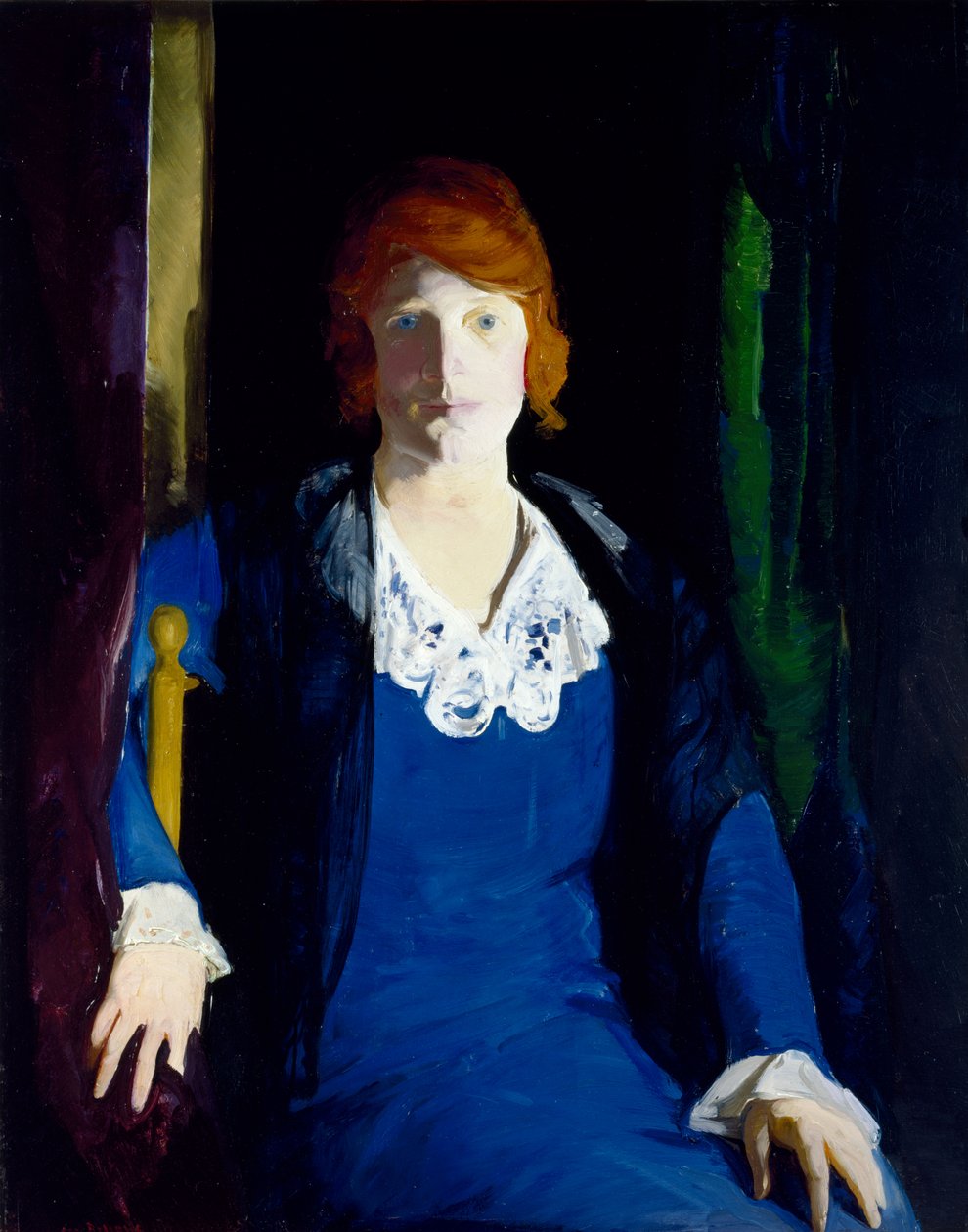Porträtt av Florence Pierce av George Wesley Bellows