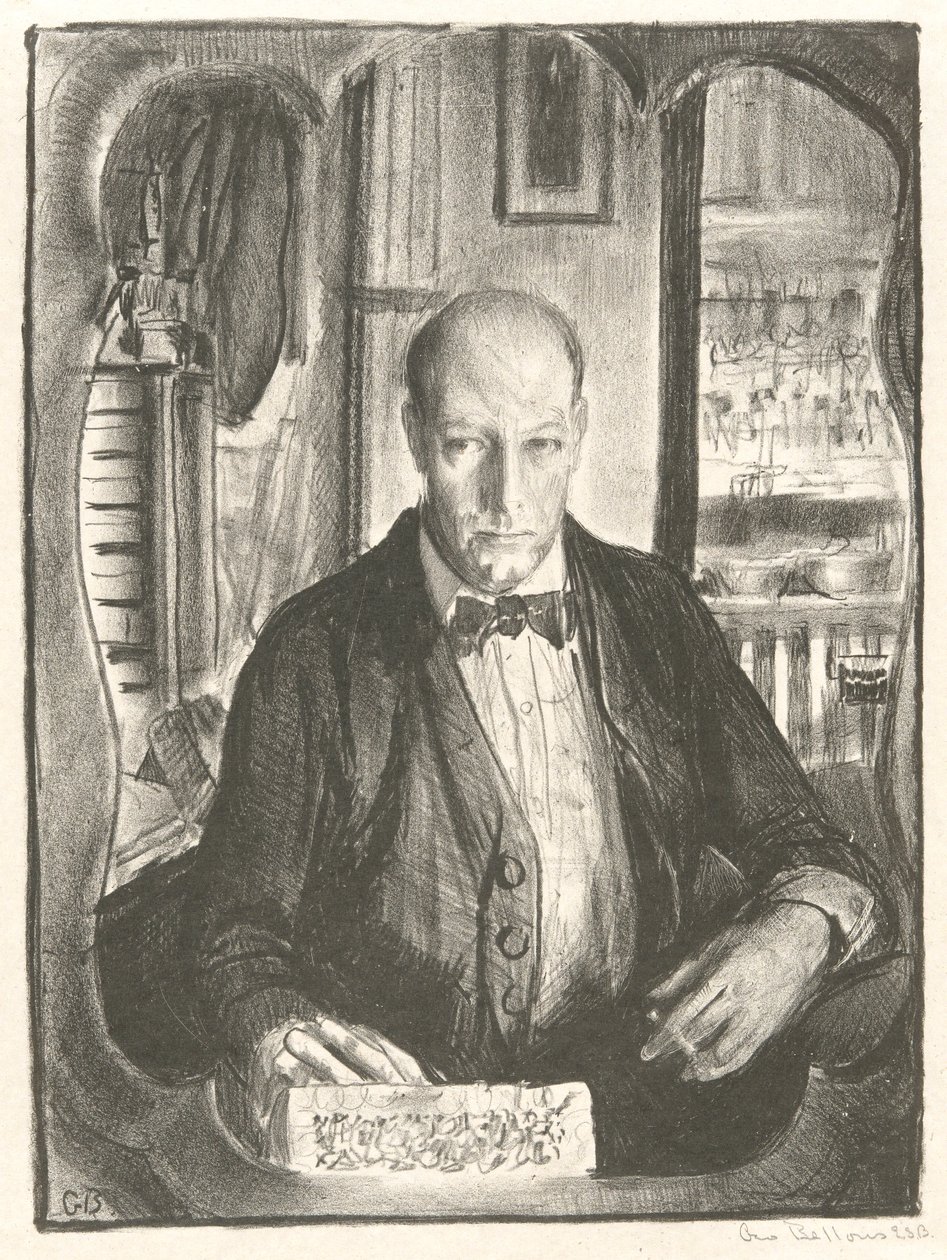 Självporträtt av George Wesley Bellows