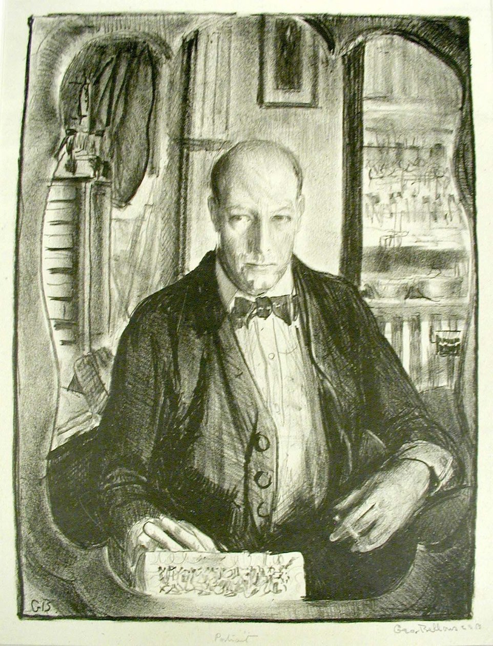Självporträtt av George Wesley Bellows
