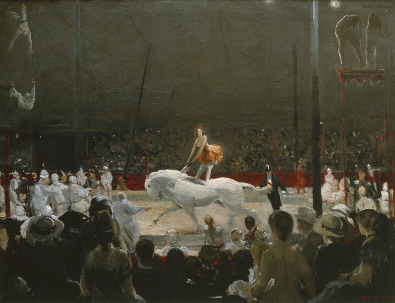 Cirkusen, 1912 av George Wesley Bellows