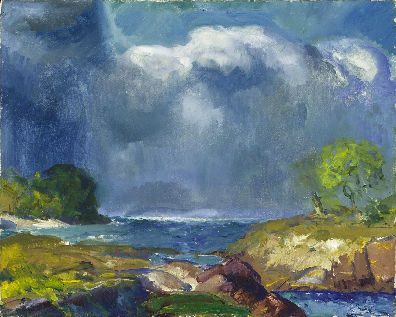 Den kommande stormen av George Wesley Bellows