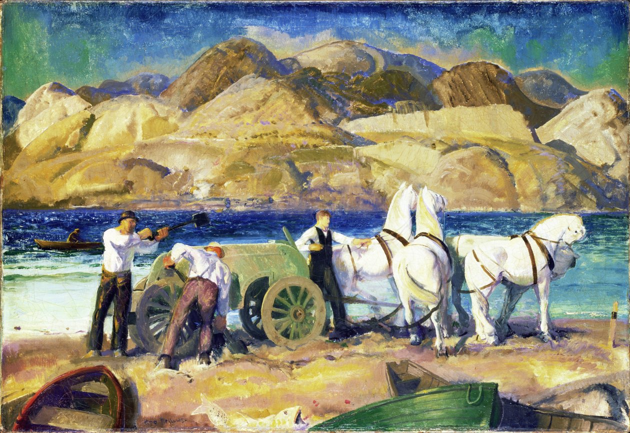 Sandvagnen, 1917 av George Wesley Bellows